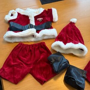 Teddy Ruxpin Santa Suit.